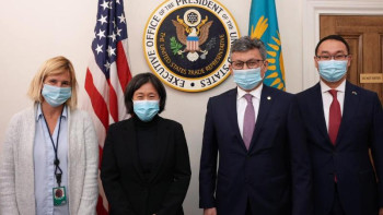 Фотография к новости: Бақыт Сұлтанов: АҚШ өкілдерімен PNTR мәртебесі туралы талқыладық