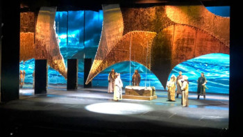 Фотография к новости: Елордада «Бөрте» спектаклі қойылды