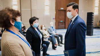 Фотография к новости: Көлгінов: Қаламызды одан да жайлы ету жұмыстарын жүргізіп жатырмыз