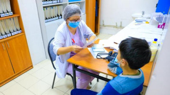 Фотография к новости: 26 мыңнан астам бала коронавирусқа қарсы екпе алды – Денсаулық сақтау министрі