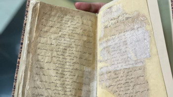 Фотография к новости: Абай Құнанбайұлының 1909 жылғы өлеңдер жинағына алғаш рет реставрация жасалды