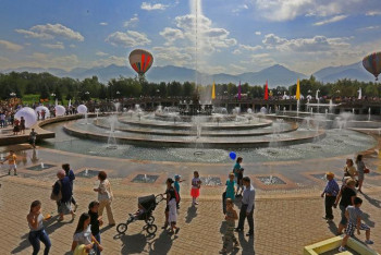 Фотография к новости: Алматы орталығында халық тығыздығы гектарына 300 адамнан аспайды