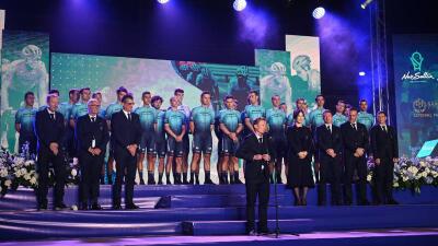 «Астана» кәсіби велокомандасының ресми тұсаукесері өтті