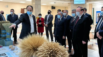 Фотография к новости: Елордада «Тәуелсіздік және Қазақстанның агроөнеркәсіп кешенінің дамуы» атты конференция өтті