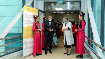 Фотография к новости: Елордада қос емхананың арасын жалғайтын көпір ашылды