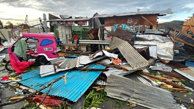 Филиппинде тайфун салдарынан 100-ге жуық адам қайтыс болды