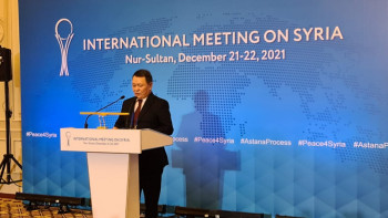 Фотография к новости: Астана процесінің бейбітшілік пен тұрақтылықта маңызы зор – Оңалбаев