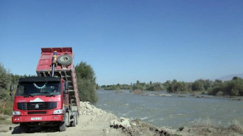 Фотография к новости: ТЖ министрі: Биыл елімізде 49 шақырым су бөгеті салынды