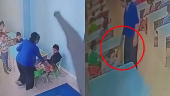 Фотография к новости: Алматыда балабақша тәрбиешісі балаларға қол жұмсады