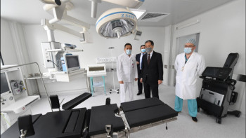 Фотография к новости: Алматыдағы №7 аурухананың қабылдау бөлімі кеңейтілді