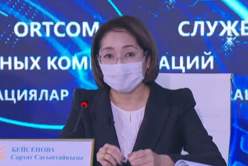 Фотография к новости: Сархат Бейсенова: Елордада 41 пайыз дельта плюс штамы айналымда