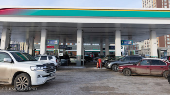 Фотография к новости: Алматыда ірі азық-түлік дүкендері мен жанармай бекеттері жұмыс істей бастады