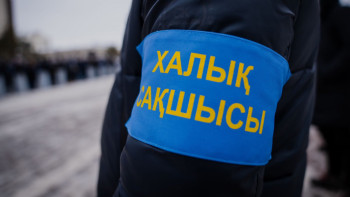 Фотография к новости: Көкшетауда «Халық сақшылары» жасағы жұмыс істеп жатыр