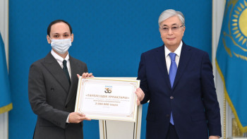 Фотография к новости: Тәуелсіздік ұрпақтары Президентпен бірге – Думан Әкім