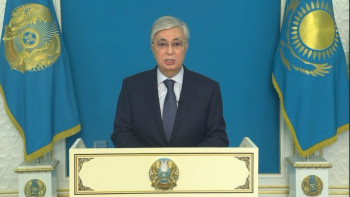 Фотография к новости: Президент ҰҚШҰ әскері елімізден қашан шығарылатынын айтты