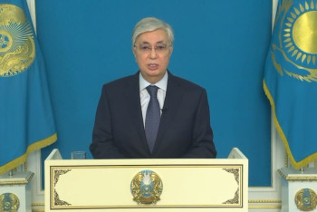 Фотография к новости: Президент ҰҚШҰ әскері елімізден қашан шығарылатынын айтты