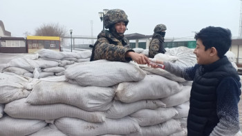 Фотография к новости: «Бастапқыда бейбіт шеру болды» - Ұлттық ұлан жауынгері Диас Саматтың оқиғасы