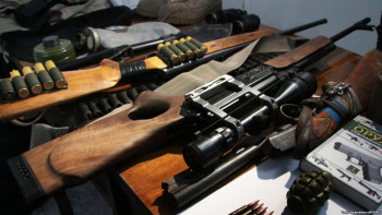 Фотография к новости: Алматыдағы тәртіпсіздік кезінде қанша қару-жарақ ұрланғаны айтылды