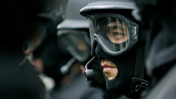 Фотография к новости: Полиция тәртіпсіздік басталғанда неліктен қару қолданбағандарын түсіндірді