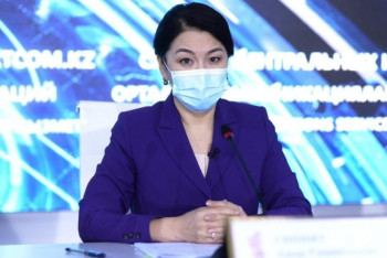 Фотография к новости: ТЖ. Митингте жүкті әйел зардап шекті – Ажар Ғиният