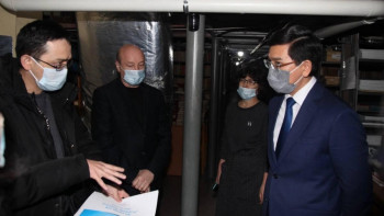 Фотография к новости: Мұрағаттағы құжаттардың қауіпсіздігін қамтамасыз ету маңызды - Аймағамбетов