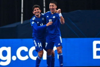 Фотография к новости: Футзалдан Қазақстан құрамасы Финляндияны ірі есеппен ұтты