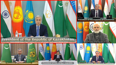 Тоқаев мемлекеттер басшыларының «Орталық Азия – Үндістан» саммитіне қатысты