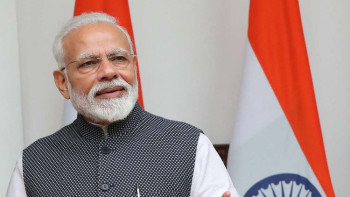 Фотография к новости: Нарендра Моди Қазақстанда болған тәртіпсіздіктер туралы пікір білдірді