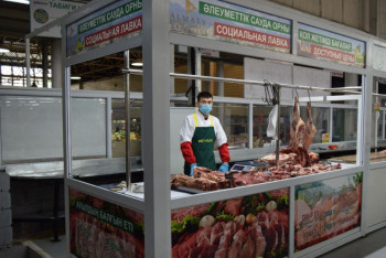 Фотография к новости: Жамбыл облысында 31 әлеуметтік дүкен жұмыс істейді