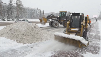 Фотография к новости: Елді мекендерден 5 млн текше метрден астам қар шығарылды - ТЖМ