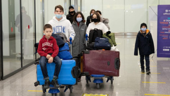 Фотография к новости: Украинадағы қазақстандықтардың екінші легі ұшып келді