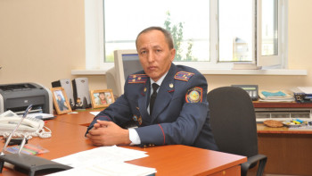 Фотография к новости: Ардагер полицей ішкі істер органдарындағы қызметі туралы айтып берді