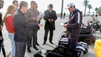 Фотография к новости: Қала жағажайында кей кәсіпкер электр қуатын заңсыз пайдаланып отыр