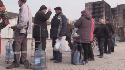 Украинада 1,4 млн адам ауыз сусыз қалды 