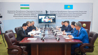 Қазақстан мен Өзбекстан сенаторлары Арал проблемасын талқылады