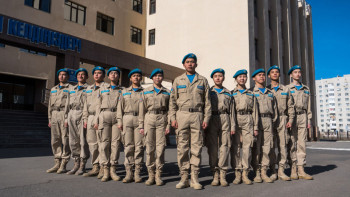 Фотография к новости: Елімізде тұңғыш рет әскери-патриоттық жобаларға гранттар ұсынылатын болды