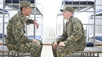 Фотография к новости: Олар - Отан қорғаушылар