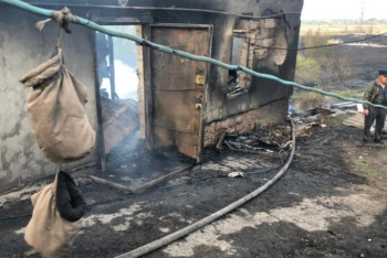 Фотография к новости: Қостанайда 11 баспана жанып кетті