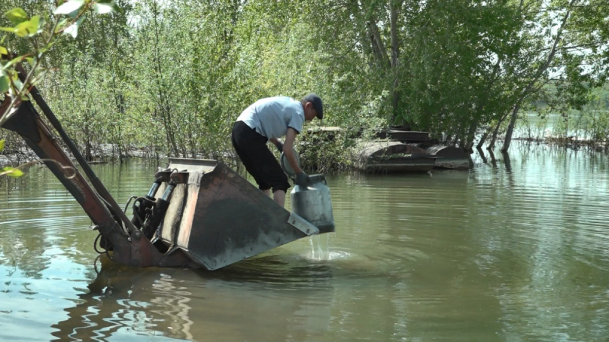 Павлодар облысындағы ауыл халқы өзен суын ішуге мәжбүр