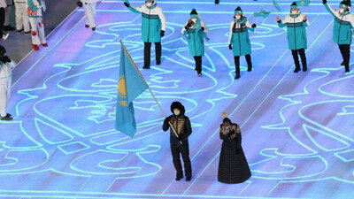 Бейжің Олимпиадасындағы қазақстандық ту ұстаушылар киім үлгілері «Хок мәдени мұрасы» топтамасына енді
