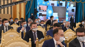 Фотография к новости: Мемлекет басшысы: Кәсіпкерлеріміз мемлекет мүддесін жоғары қоя білуі керек