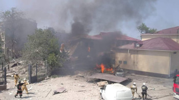 Фотография к новости: Шымкенттегі жарылыста 1 нәресте шетінеді