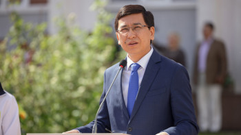 Фотография к новости: Соңғы қоңырау. Аймағамбетов түлектерге ерекше тілегін айтты