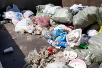 Фотография к новости: Волонтерлер өзен жағасынан 1000 келі тұрмыстық қалдық шығарды