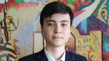 Фотография к новости: Ақтөбелік оқушы Азия олимпиадасында жүлдегер атанды