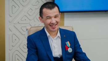 Фотография к новости: Сәбиді құтқарған Сәбит тағы да марапат алды