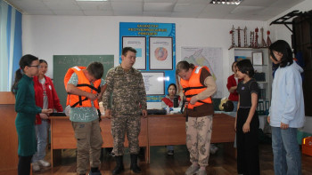 Фотография к новости: Павлодарда оқушыларға арналған қауіпсіздік мектебі ашылды