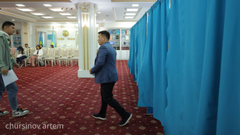 Фотография к новости: Гаджиев референдумдағы халық белсендігі туралы айтты