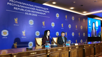 Фотография к новости: Республикалық референдумды өткізу үшін ауқымды жұмыстар жүргізілген – шетелдік бақылаушы