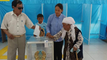 Фотография к новости: Референдум. Өңірлердің ішінде Түркістан облысы көш бастап тұр